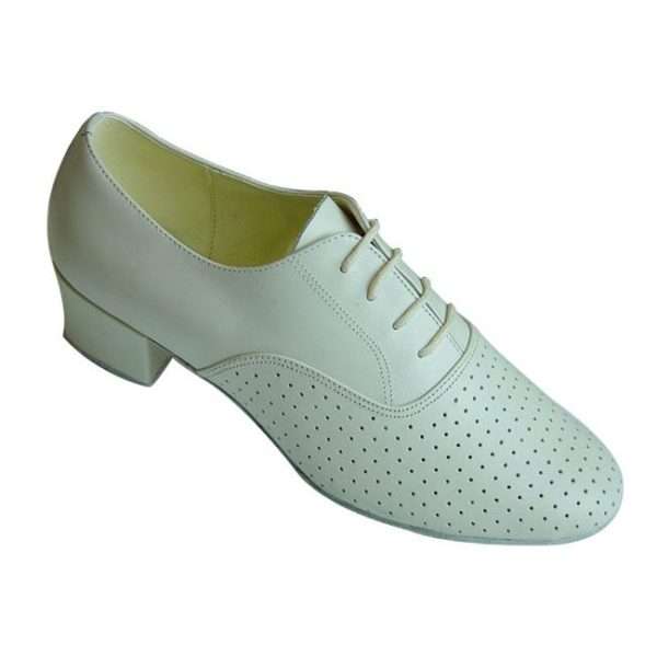 230503 - White Leather perforated
