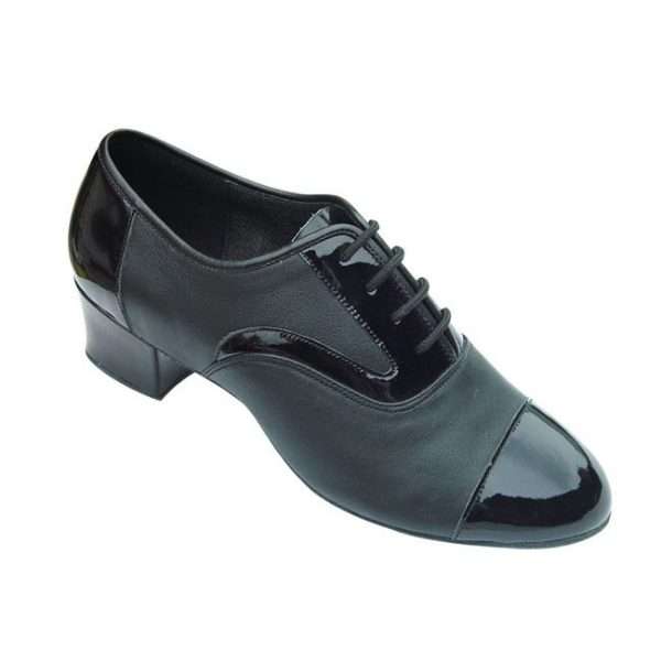 230701 - Black Patent Leather and Black Leather