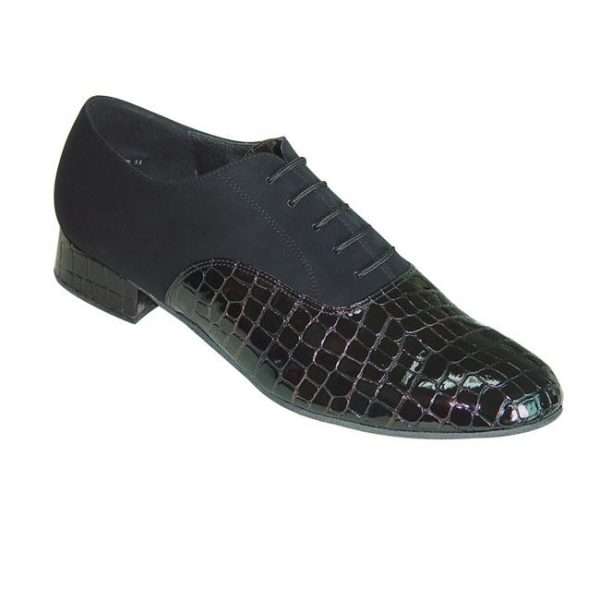 250508 - Black Nubuck and Black Crocodile PU