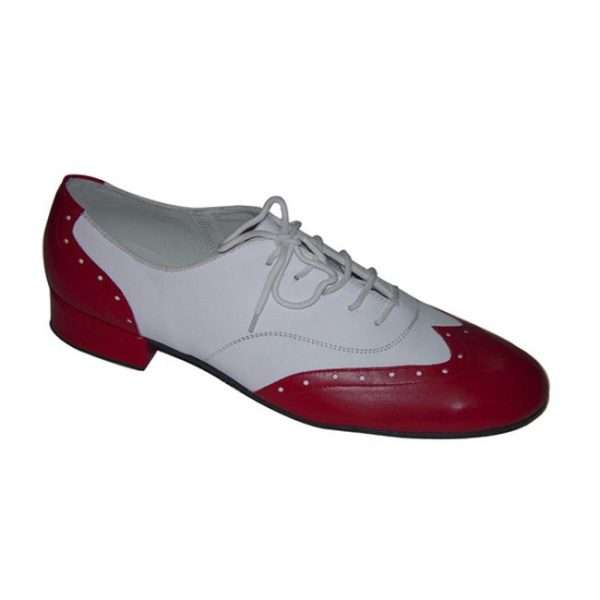 251302 - Red Leather and White Leather